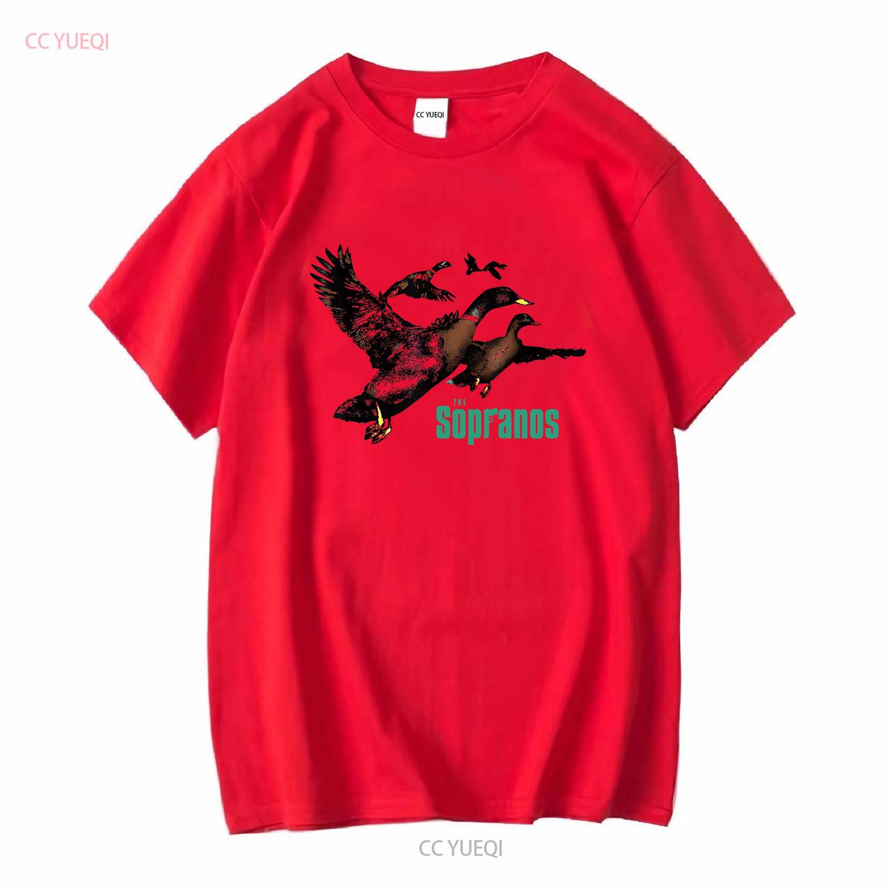 Ducks The Sopranos Movie Funny 90S T Shirt Full Size S 5XL TR1730 vintage Washed Comfortable Casual Soft Breathable Unisex S