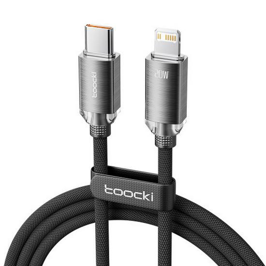 Tuqi PD100W Fast Charging Aluminum Alloy Dual Type-C Braided Data Cable for Huawei, Apple, and other 15 Mobile Phones.