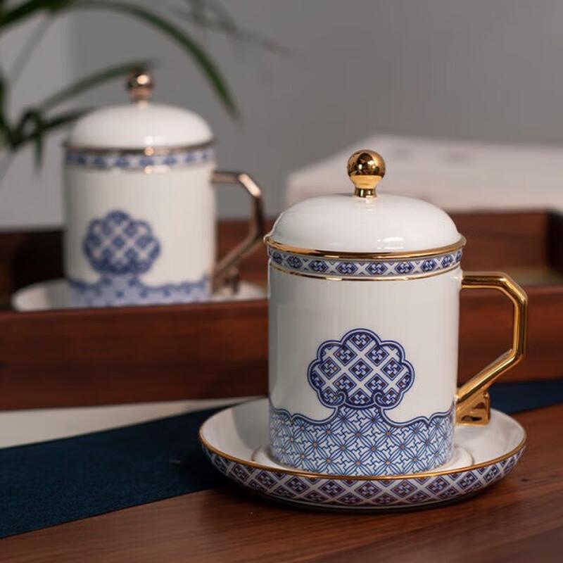 Yongfengyuan Four Seas Rising Peace Teacup Set