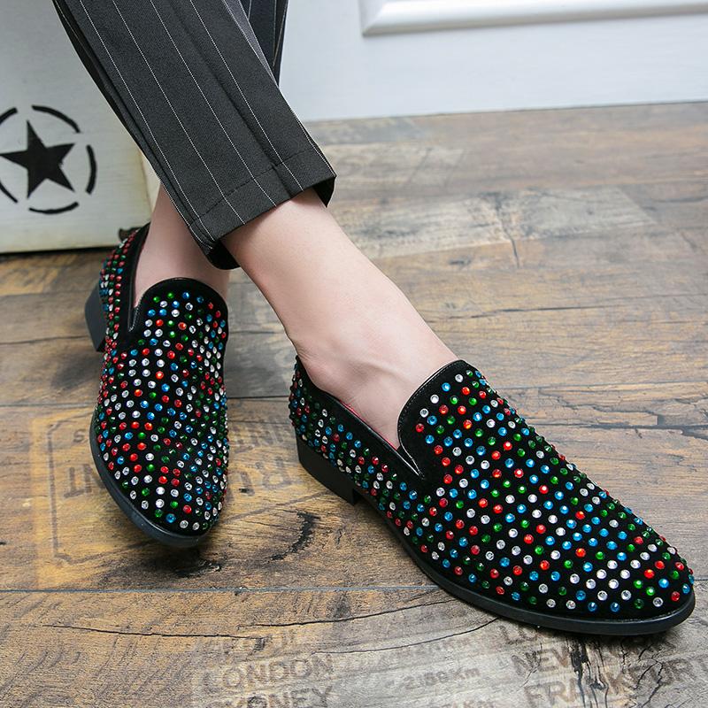 Size 38-47 Loafers Men Casual Comfortable Business Office Brand Shoes Outdoor Driving Shoes Delivered By Travel Agencies Black