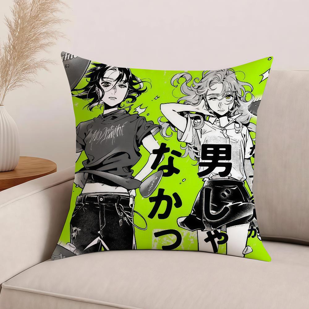 Comics S-she Was Interested a G-guy At All Pillow Case Office Cushions Suitable For Sofa Car Bedroom Decorative Cushion Cover