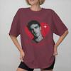 Nate Jacobs Jacob Elordi Grafikdruck T-Shirts für Unisex Damen Baumwoll-T-Shirt Kleidung