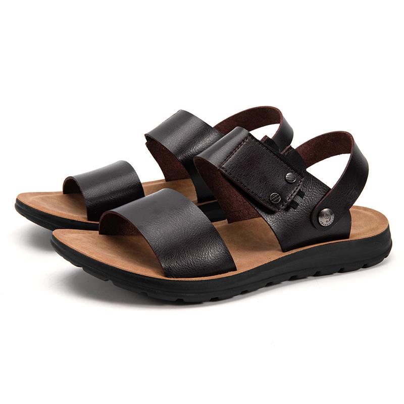 

Fashion2024 Летние мужские сандалии для отдыха на открытом воздухе Черные пляжные шлепанцы Мужские тапочки Нескользящие Легкие балетки Повседневная обувь Zapatos Hombre 44 темные хаки