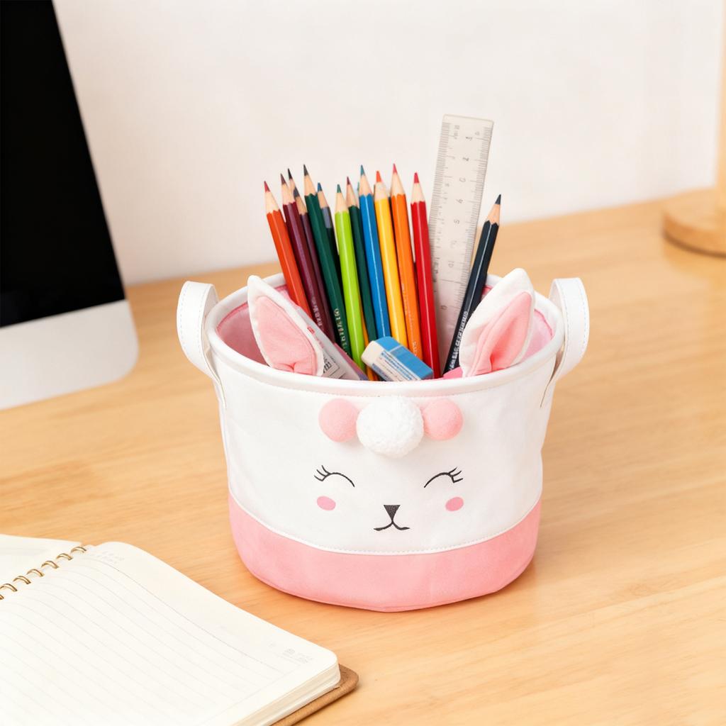 Easter Bunny Basket Easter Buckets For Kids With Ear, Easter Egg Basket Bags Easter Gifts For Girls Baby Kids Children