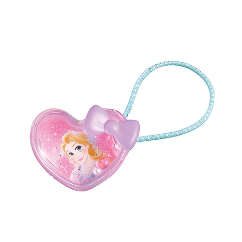 Bikkura Egg Disney Princess Shaka Shaka Capsule Hair Tie, Orange Scent, 1 Count