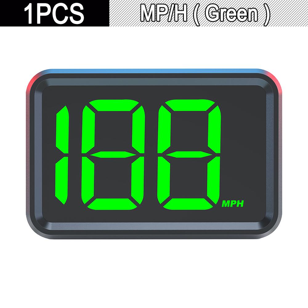 3 inches KMH MPH Universal Car HUD Digital GPS Speedometer Head Up Display Speed Meter Big Font Speed for All Cars Truck