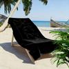 Mysterious black wolf guardian Print beach towel, quick drying, suitable for travel, outdoor sports, jogging, the beach and swimming, gift