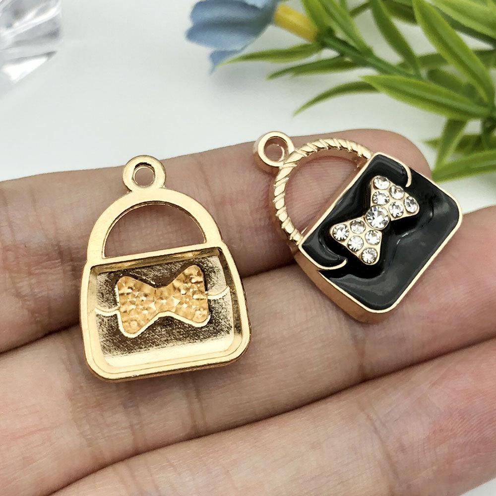 Five-Pointed Star Rhinestone Pearl Resin Hairpin DIY Accessory