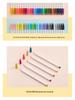 Munamy 3000 Korean Watercolor Outline Pens for Students – Water-Based, Colored Markers for DIY and Border Designs.