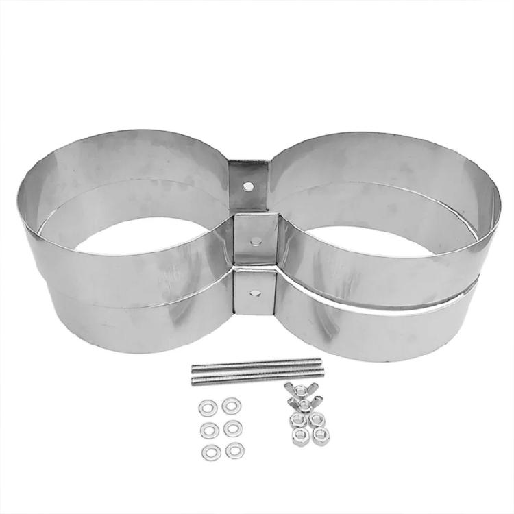 Diving Tanks Band Carry Rings Stainlee Steel Double Cylinder Bottles Retainer Double Tanks Mounting Band Retainer