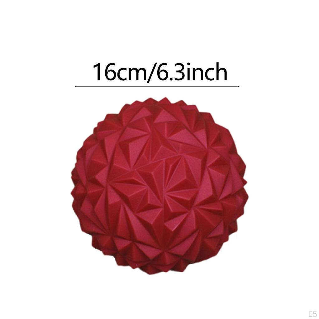 Children's Sensory Play Half Ball Lightweight Dia. 6.3inch Foot Massage Yellow