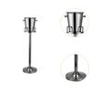 Ice Bucket with Stand Tub Beverage Container Wine Cooling