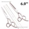 Professional Japanese Steel Hairdressing Scissors & Thinning Shears Set for Seamless Cuts & Bang Trimming
