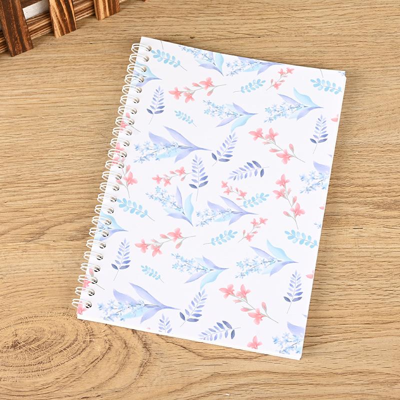 Leopard Print Series Sticker Notebooks A5 Size Double-sided Release Paper Books Tape Sticker Handbook Material Collecting Book