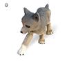 Wolf Figurines Smell-less Preschool Educational Active Poses