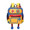 Adorable Cartoon Robot Backpack For Kids Durable Nylon School Bag Cute Design