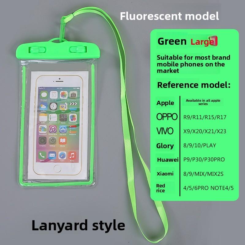 Waterproof Phone Luminous Case Mobile Bag For Iphone Huawei Xiaomi Samsung Redmi