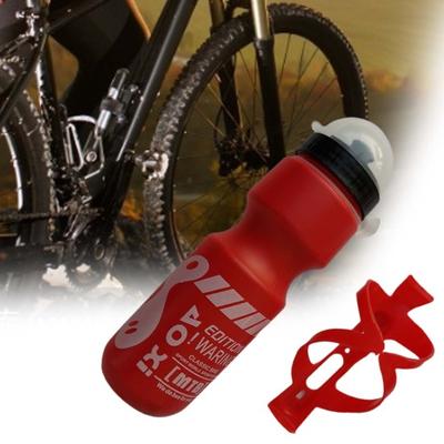 1 Set 750ml Bicycle Bottle Set Sturdy Dustproof Plastic Anti-slid Handle Bicycle Bottle