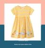 2025 Summer Knit Embroidered Girls' Dress - European & American Style