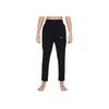 Nike Kids Logo Print High Waist Straight Leg Casual Pants Kids Bottoms Black DN2218-010