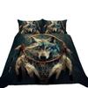 Bedding Polished Four-Piece Set Custom Animal Wolf Print Three-Piece Set Quilt Cover Sheet