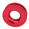 Winch Snatch Recovery Ring 4000Lbs Working Load Red Snatch Block Pulley Towing Ring for ATV UTV SUV Truck Off Road