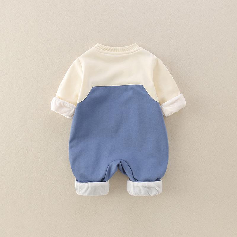 2025 Infant Long Sleeve Romper: Spring/Autumn Outfit for Girls