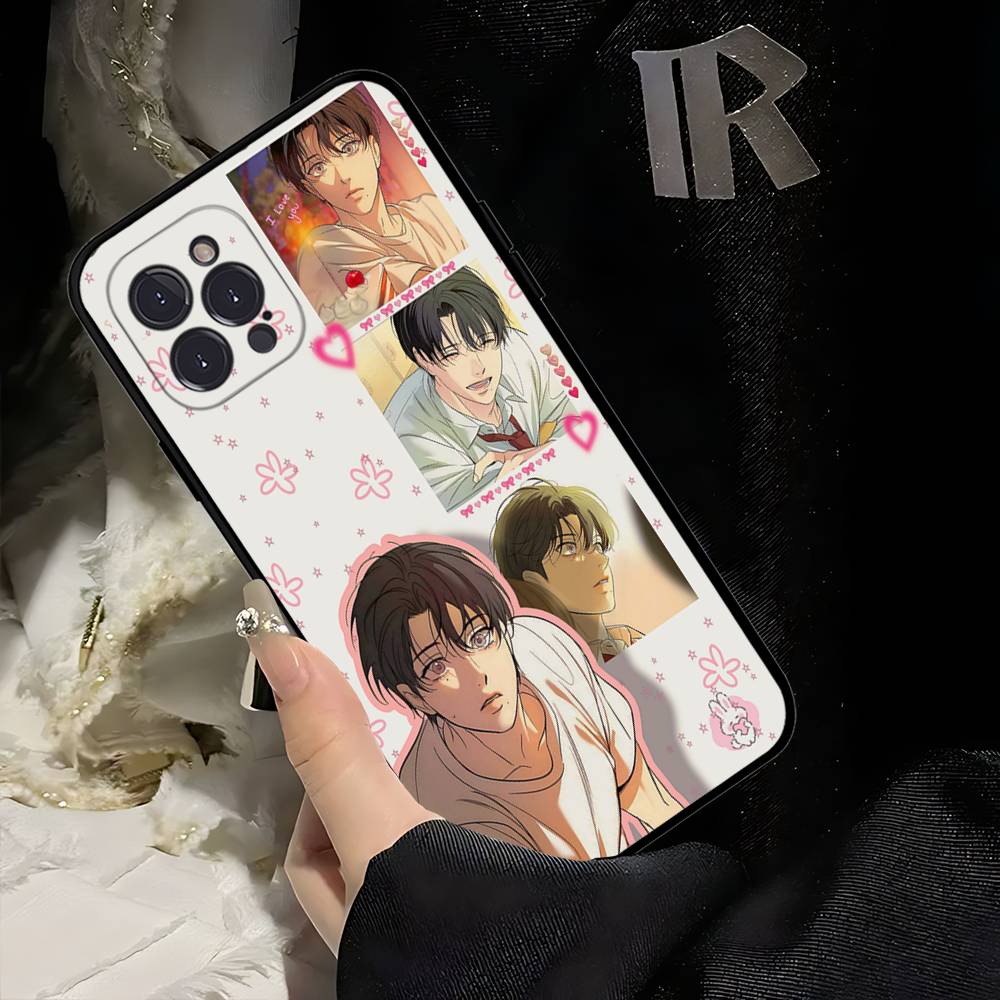 Backlight Bl Anime Phone Case For Iphone 16 15 17 13 14 12 11 Pro Max Plus Black Shell Cover Case