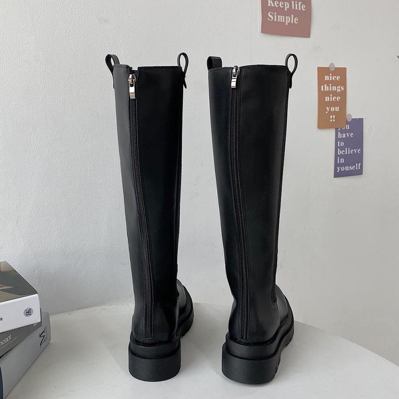Long boots women's new autumn and winter British style retro boots, long boots but knee-high knight boots