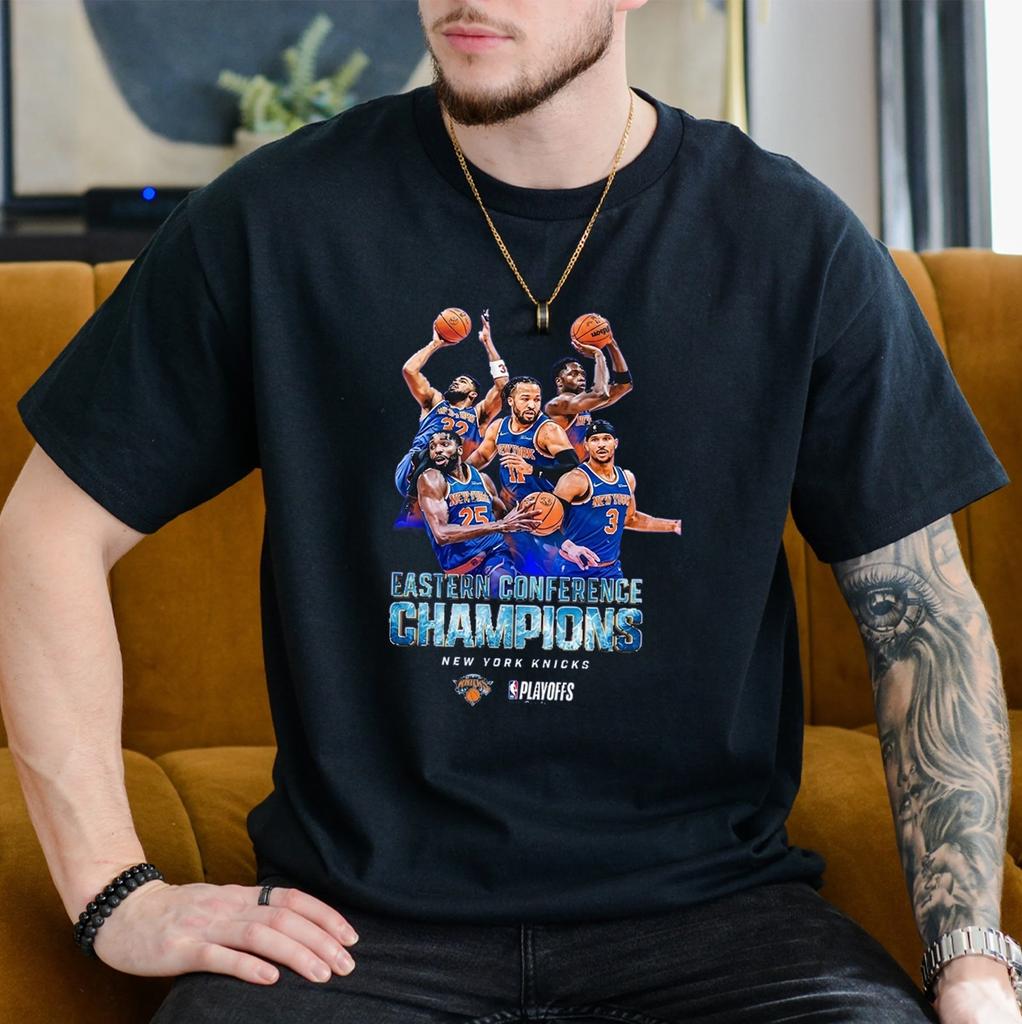 Men's New York Knicks 2026 Eastern Conference Champions Shirt - S To 5XL, V03