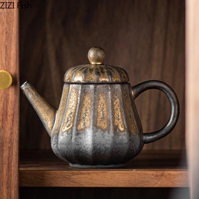 Κεραμικό Τσαγιέρα Δημιουργική Κεραμική Τσαγιέρα Γραφείου Pu'er Longjing Σετ Τσαγιού Kung Fu Ρετρό Κινέζικα Αξεσουάρ Τελετουργίας Τσαγιού