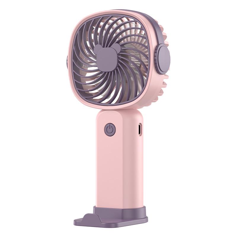 2026 Rechargeable Portable Mini USB Fan - Silent, Multifunctional Handheld/Desktop.