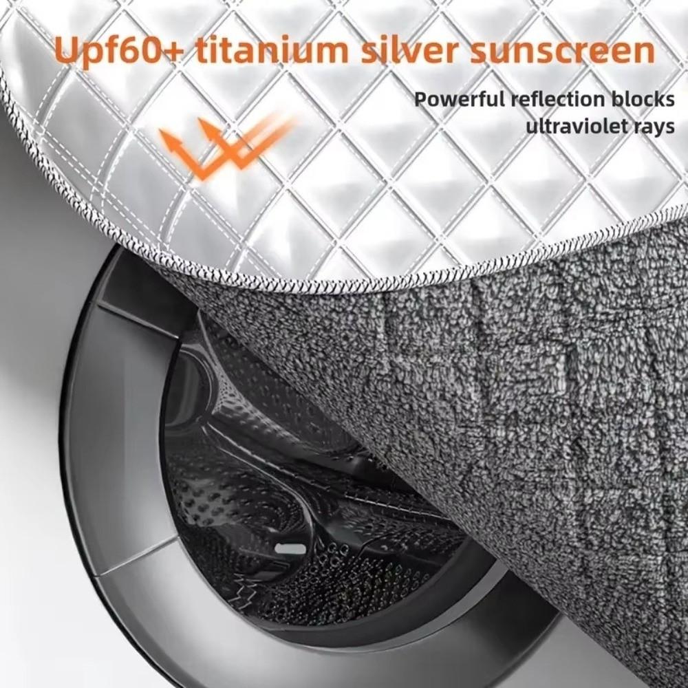 Dustproof Design Washer Protector Cover Waterproof Material Front Load Washer Cover Balcony Use