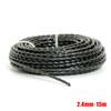 2 4mm Diameter Cord Heavy Duty Trimmer Line 15 Meters for Garden Grass Cutting Compatible with Brush Cutter Tools