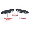 2Pin 3Pin 4Pin 5Pin DC Magnetic Pogo Pin Connector 2A Magnetic Contact Connector