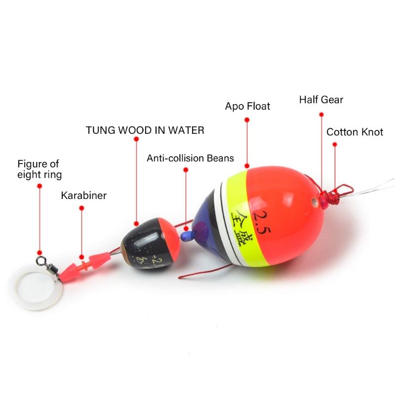 Fishing Popping Saltwater Fishing Bobbers Fishing Floats Bobbers Slip Bobbers