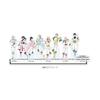 B PROJECT Hot Love Call x Sanrio Characters 01 Acrylic Diorama ~ ~ Aver. [Life-size Illustration]