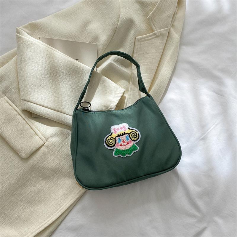 Модная летняя 2023 стильная маленькая женская сумочка из ткани Оксфорд большой вместимости Ghost