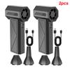 130K RPM Strong Blowing Air Compressor Garden Cleaner Hand Pump Air Duster Blower Turbo Fan Cordless Camping Mat Pillow Inflator