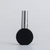 15ml Black/White Nail Polish Bottle with Brush, Lightproof Glass Bottle for Nail Base Gel, Empty Dispenser Bottle