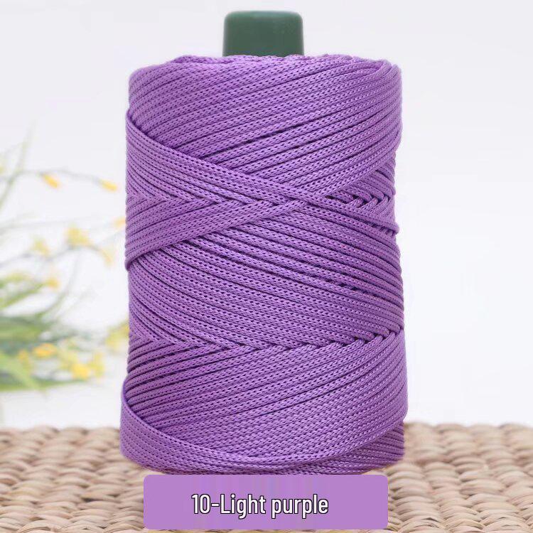 Hand-Knitted Cooling Summer Hat with Lightweight Ice Silk Yarn