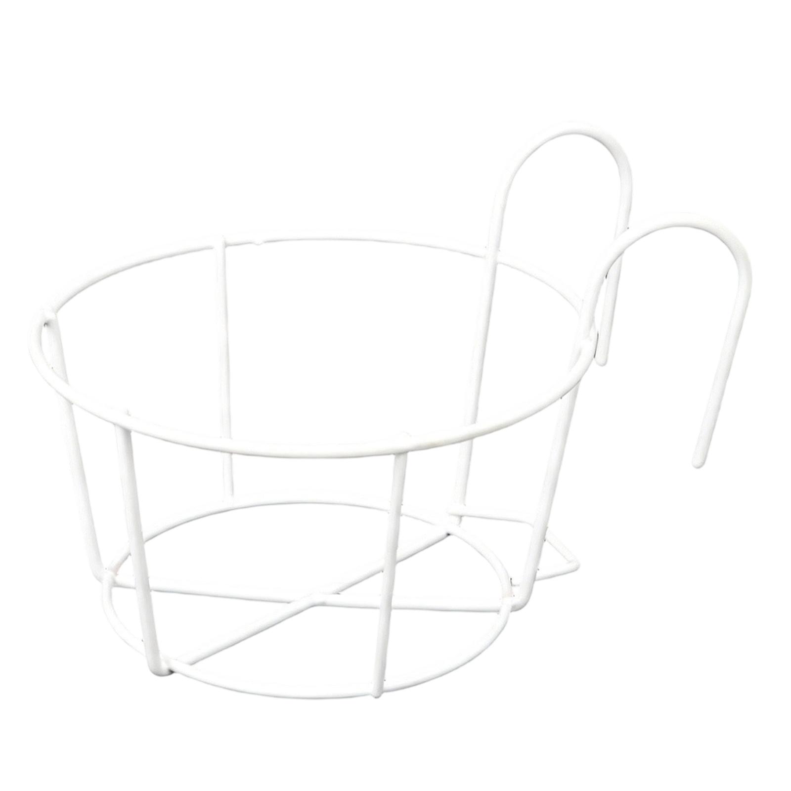 

Gardening Balcony Flower Rack, Bracket Hanging Flower Pot Round Rack S