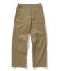 UNIFORM BRIDGE Corduroy Fatigue Pants Beige