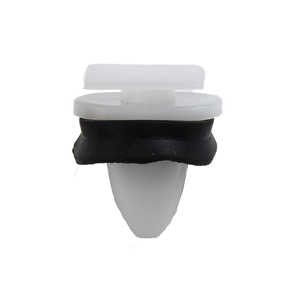 ForDucato Außenseitenform Massage Untere Türverkleidungsclips, Weiß + Schwarz