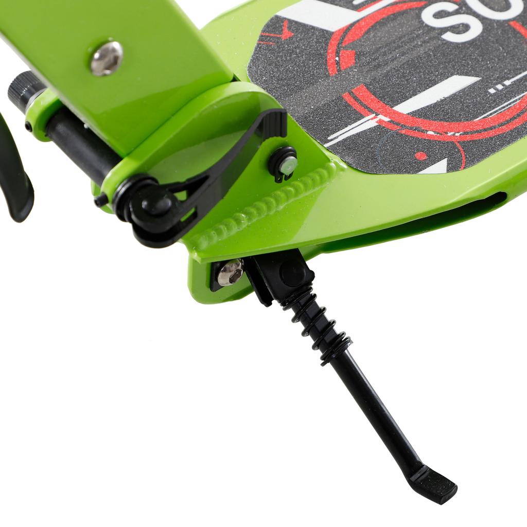 Kick Scooter, Folding 2 Wheel Scooter with Dual Brake System, Dual Suspension, 230mm Big Wheels and 3 Adjustable Handlebar, for 14+ Teens Adults