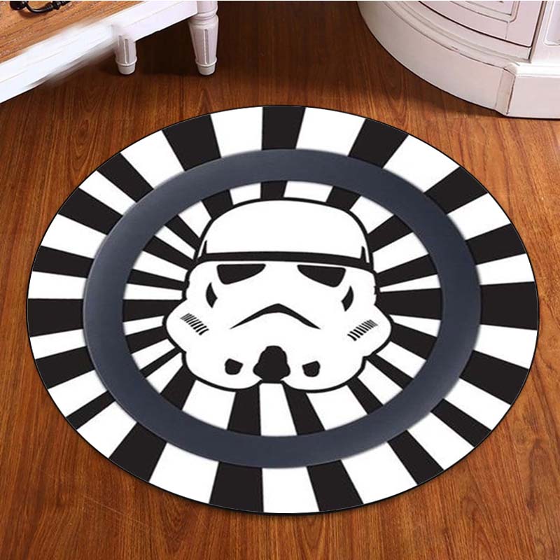

Cool Star Wars Art Rug Round Rug Science Fiction Movie Rug Round Mat Room Decoration Area Rug Diameter 60cm