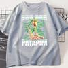 BrrBrr Patapin T-shirt Italian Brainrot T Shirt Short Sleeve Trendy T-Shirt Harajuku Tee Shirt Streetwear Unisex Tops Tee Tops