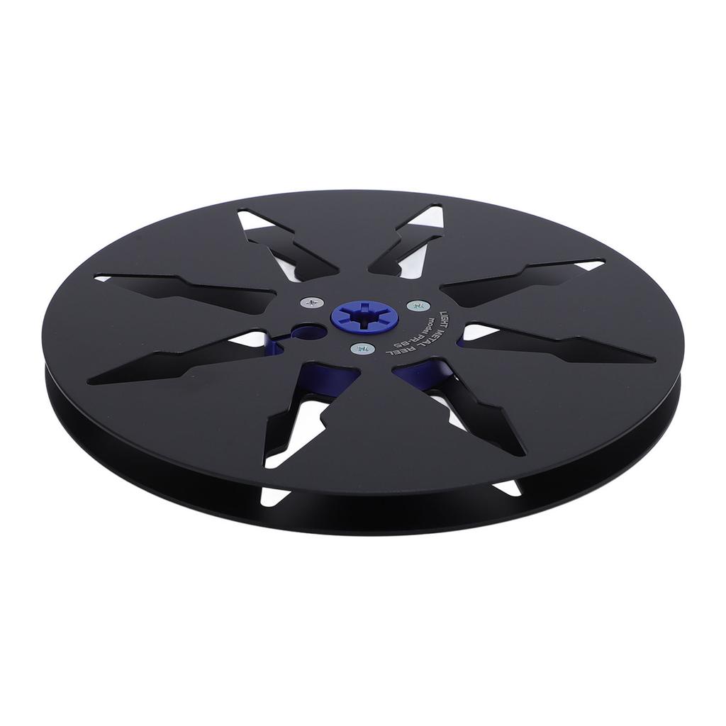 Empty Tape Reel 1 4 7 Inch Aluminum Alloy Recording Sound Takeup Reel for ReVox Studer Black