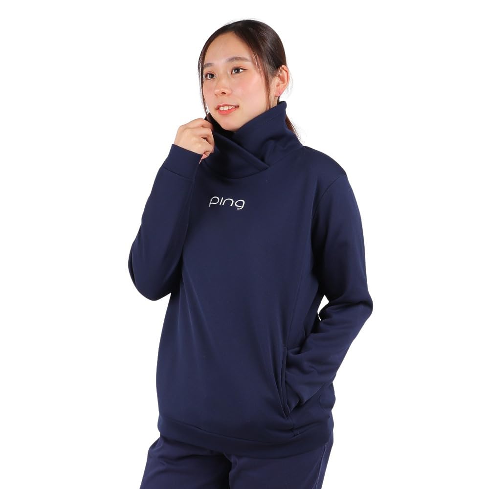 

Crew Neck Sweatshirt Golf L [Ping Apparel] Women s (Brand Logo) / / 622-3241902 120_Navy