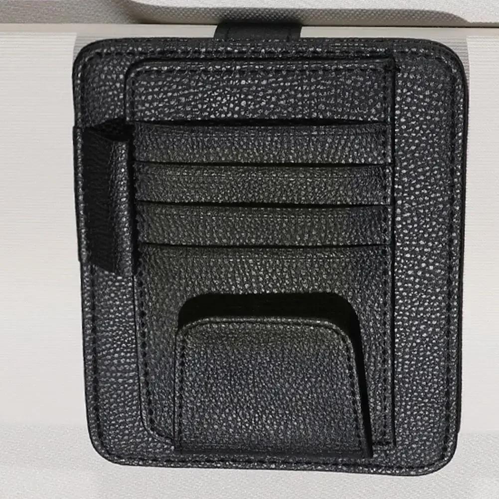 1PC Car Sun Visor Storage Multi-functional Card Clip Car Eyeglass Frame Inside the Supplies of the Good Must-have Artifact